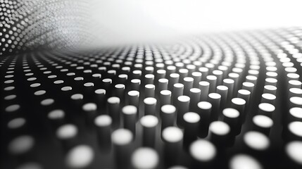 Fototapete - Abstract Grunge Halftone Dot Pattern Digital Background Graphic Textured Wallpaper Modern Minimal Design