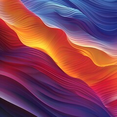 Wall Mural - Vibrant Multicolor Gradient and Noise Texture Abstraction for Wallpapers Posters and Digital Designs