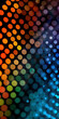 Colorful Bokeh Lights Background with Gradient Transition
