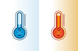 Baby body cold and hot temperature, Thermometer logo check temperature scan
