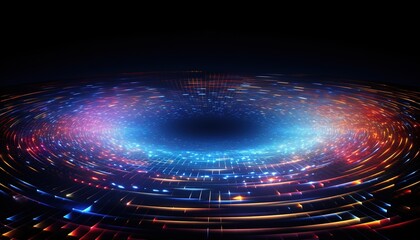 Intelligence technology art background, Сoncept Virtual Reality technology, Network concept, Abstract digital background