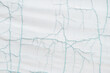 Worn white tarp texture as background