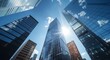 © Kiran - A photo of tall buildings in the background, Panoramic view.