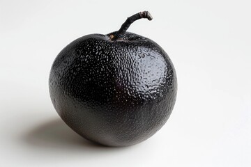 Poster - A detailed shot of a fresh apple on a clean white background. Suitable for food and healthy eating concepts