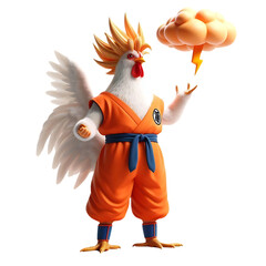 Wall Mural - Chicken fighter 