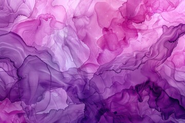 Poster - Detailed view of a vibrant purple and pink painting, ideal for art and design projects