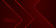 Abstract dark red arrow overlap on background. Dark space with text design. Modern luxury futuristic technology background. Eps10 vector.