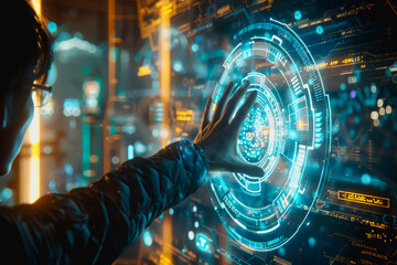 Poster - Holographic User Interface, Digital and Innovation Technology