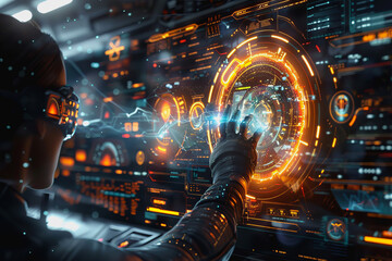 Poster - Holographic User Interface, Digital and Innovation Technology