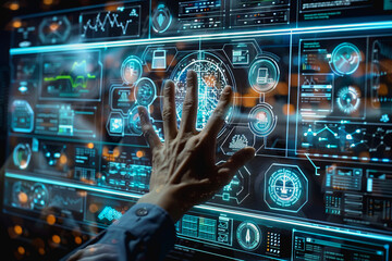 Poster - Holographic User Interface, Digital and Innovation Technology