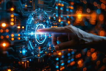 Poster - Holographic User Interface, Digital and Innovation Technology