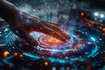 Poster - Holographic User Interface, Digital and Innovation Technology