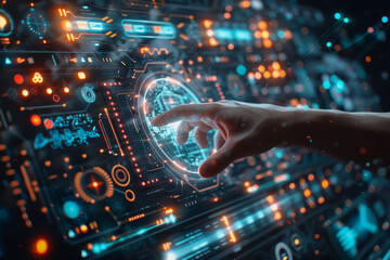 Poster - Holographic User Interface, Digital and Innovation Technology