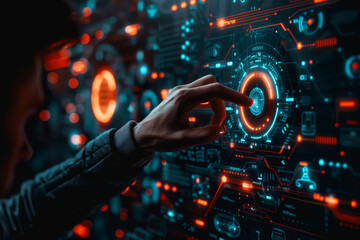 Poster - Holographic User Interface, Digital and Innovation Technology