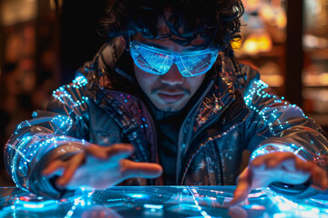 Poster - Holographic User Interface, Digital and Innovation Technology