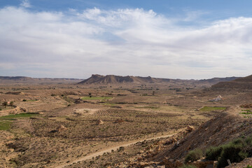 Wall Mural - An ancient ksar - Berber village - in southern Tunisia