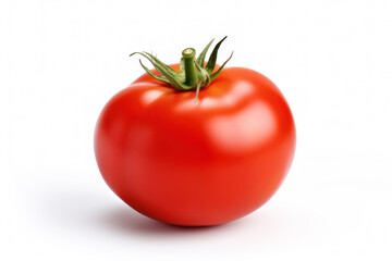 Wall Mural - Tomato isolated on white background