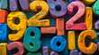 Colorful Numbers Preschool Background ,
Colorful math numbers background
