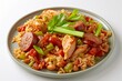 © Mayatnikstudio - Tantalizing Andouille and Chicken Jambalaya from Louisiana