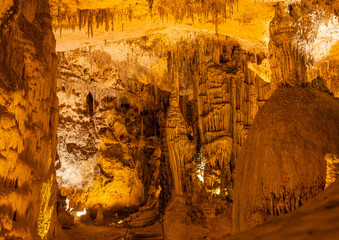 Neptune caves o Grotte di Nettuno in Capo Caccia, Sardinia, Italy