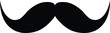 © Faisal - Mustache. Black silhouette of adult man mustaches. Symbol of Father day. Vector illustration. Moustache for men face