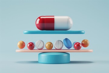 medicine in limits balanced medicinal pills