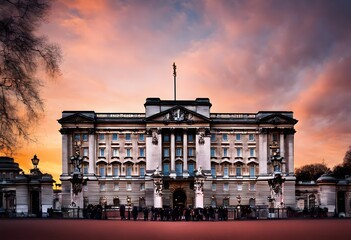 Wall Mural - A view of Buckingham Palace in London