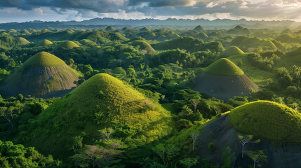 Wall Mural - Philippines' Chocolate Hills