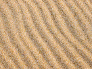 Canvas Print - texture of the sand as background