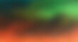 orange green soft , color gradient rough abstract background shine bright light and glow template empty space , grainy noise grungy texture