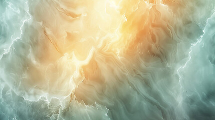 Wall Mural - A soft, ethereal glow in Marble background