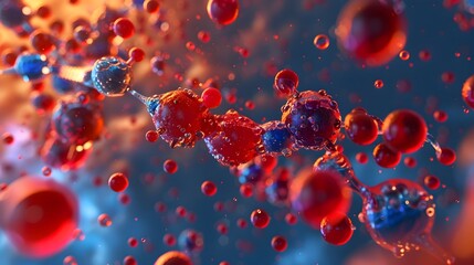 Poster - Insulin and Glucose Molecular Interaction Model in Bloodstream Science