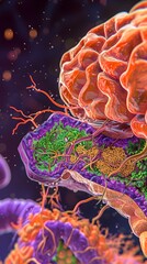 Poster - Insulin Signaling in the Brain A D Depicting Appetite Regulation and Energy Balance
