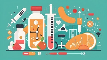 Poster - Insulin Sensitivity Illustrated A Comprehensive Visual Guide to its Significance in Metabolic Health