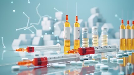 Poster - Comparative Pharmacokinetics of Insulin Analogs in a Colorful D Infographic