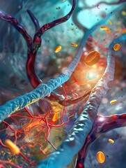 Poster - Insulins Impact A Visual of Its Role in Vascular Function and Endothelial Health