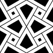Tribal pattern. Geometric backdrop. Rhombuses, kites motif. Seamless vector. Ethnic ornament. Quadrangles background. Folk wallpaper. Digital paper, textile print, abstract.