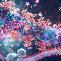 Poster - Molecular Animation Depicting Insulin s Role in Cell and Tissue Repair