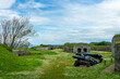 Clarence battery near St Peter Port, Guernsey, Channel Islands