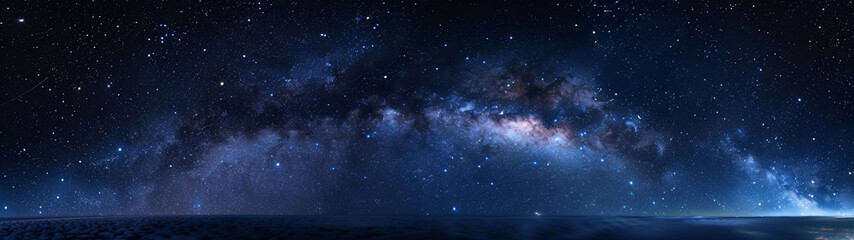 the stars in the night sky symbolizing the vastness of universe