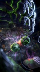 Poster - visualization of insulin action in the hypothalamus regulating appetite and energy expenditure