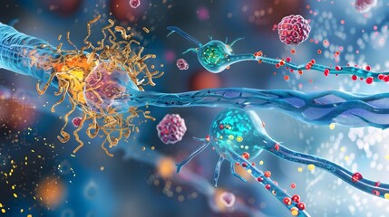Poster - Insulin s Influence on Neurotransmitter Receptor Expression and Synaptic Plasticity A Vibrant 3D