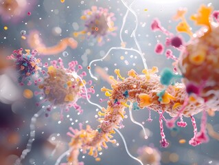 Poster - insulins role in neurotransmitter release and synaptic plasticity depicted in a d infographic