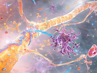 Poster - insulins impact on neuronal excitability and synaptic strength a d illustrated diagram
