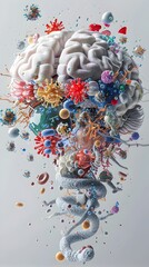Poster - hormonal influence on brain function a visual comparison of insulin and other hormones