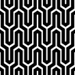 Jagged stripes motif. Linear backdrop. Geometric waves ornament. Zigzag lines background. Curves image. Seamless pattern. Digital paper, textile print, web design.