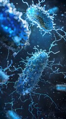 Poster - Bacterial Conjugation Visualization Transfer of Genetic Material between Cells