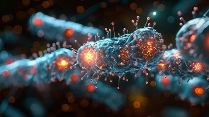 Poster - A digital representation of neural activity within the brains complex network.