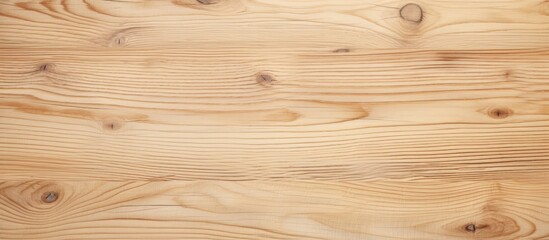 Canvas Print - A top down view of a light wood texture background with a worn natural pattern Ample space for text or images