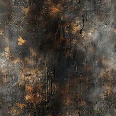 Wall Mural - Detailed shot of rusted metal surface, perfect for industrial backgrounds